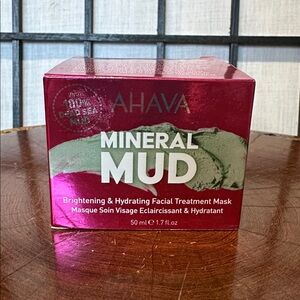 Ahava Mineral Mud Brightening & Hydrating  Facial Mask NEW 1.7 Oz